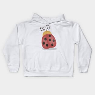 Cute little ladybug Kids Hoodie